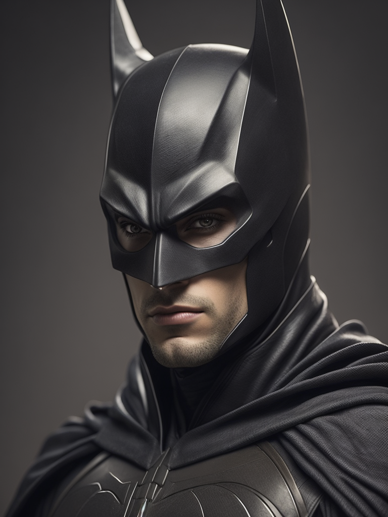 Portrait of Batman by Vasily Vereshchagin