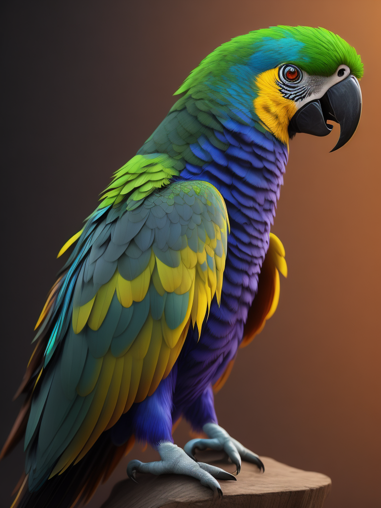 Give me a holographic parrot