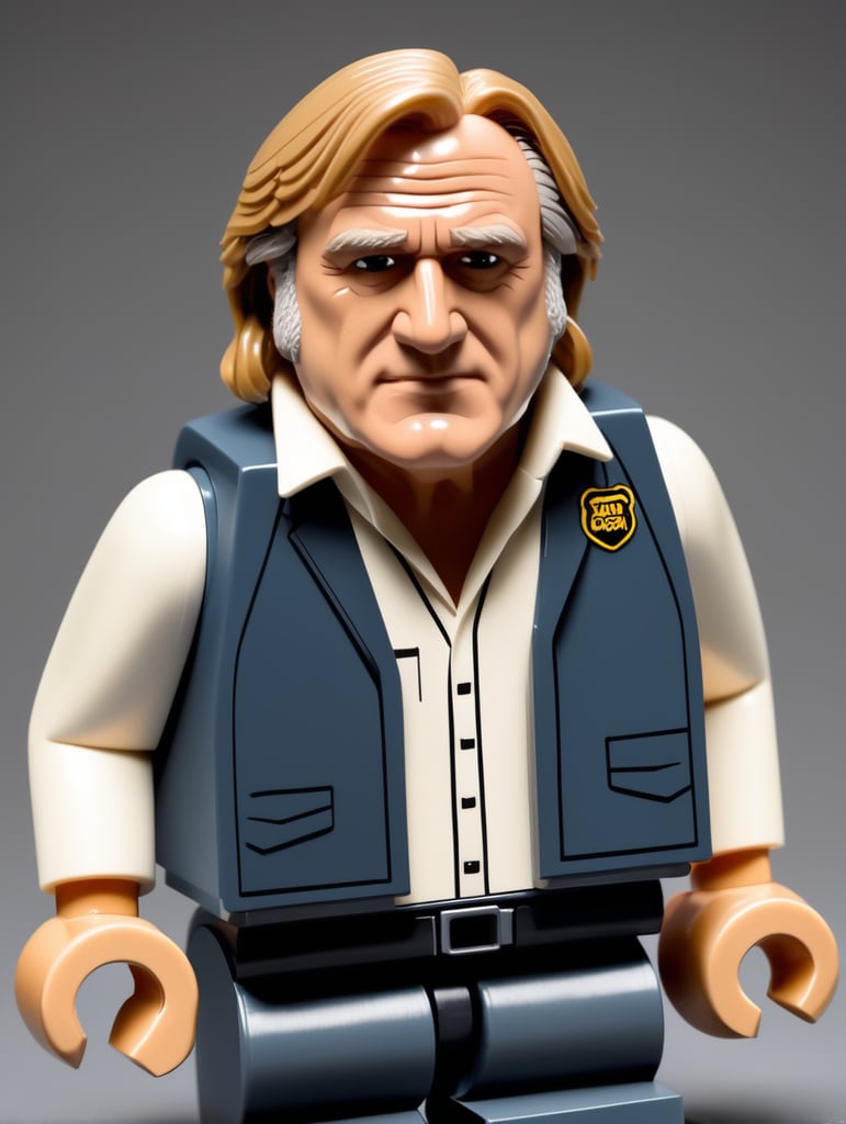 Depardieu into a Lego character