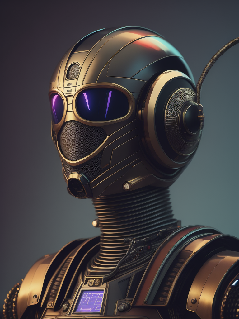 analog 1980s fashion robot, dadafunk, vintage glam metal gradient, glammetalpunk, vhs,