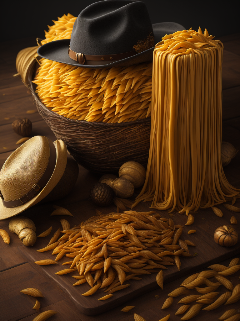 lot of pasta harvests man hat western farm