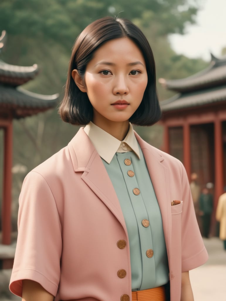 Wes anderson asian female