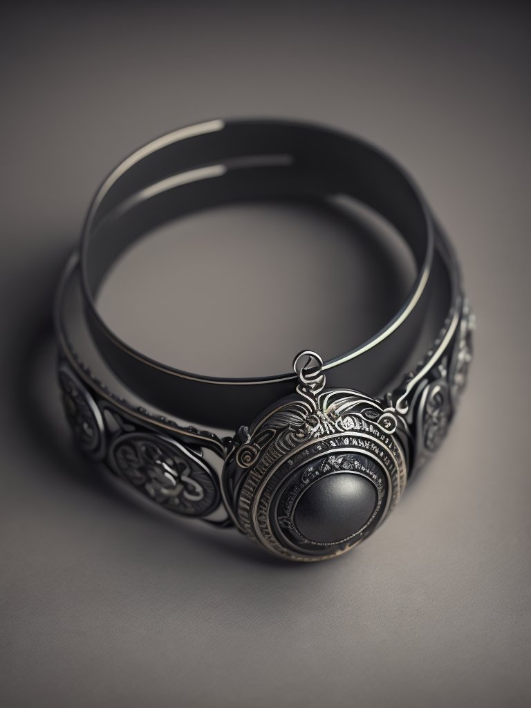 Berlin black iron jewelry in a victorian gothic style