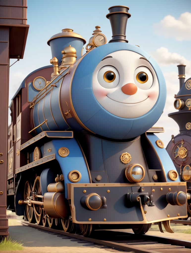 locomotive steampunk