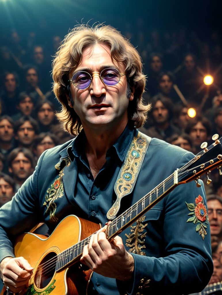 John Lennon in concert