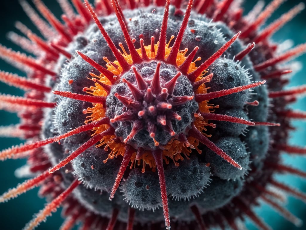 coronavirus, how is the coronavirus looks like, macro photo, covid-19,