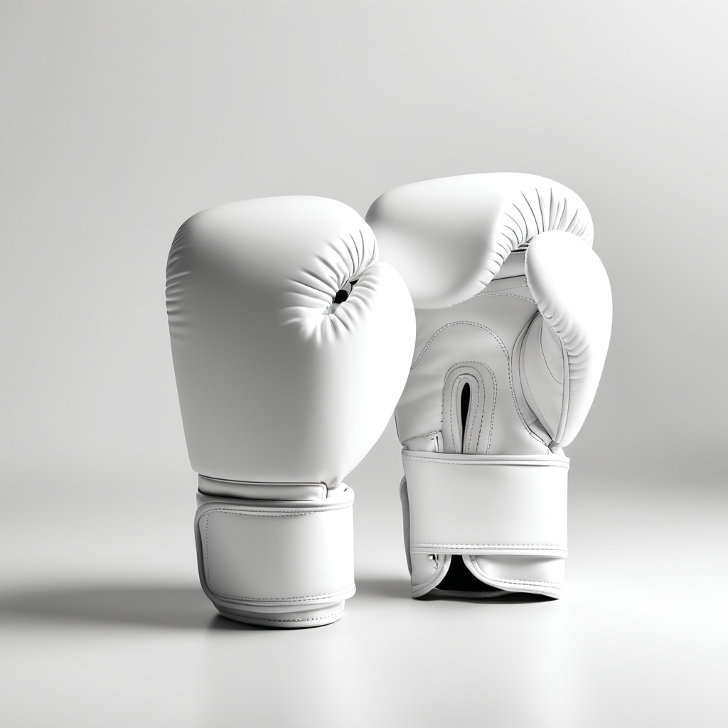 boxing gloves mockup