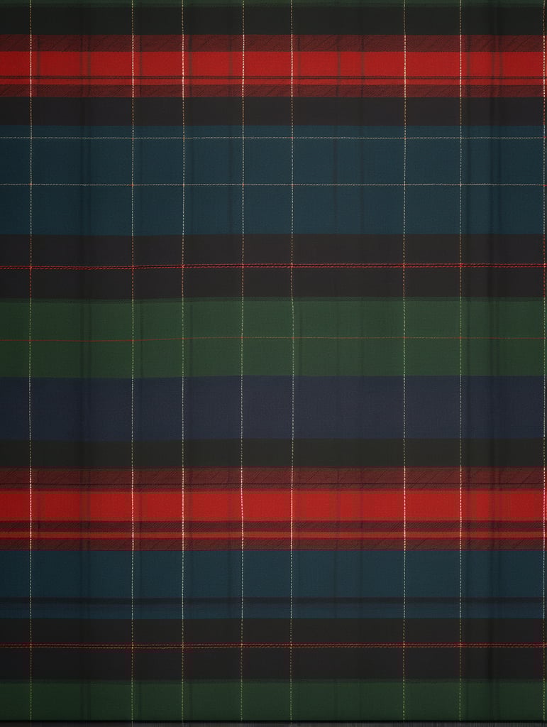 Seamless pattern of scottish tartan plaid. repeatable background with check fabric texture