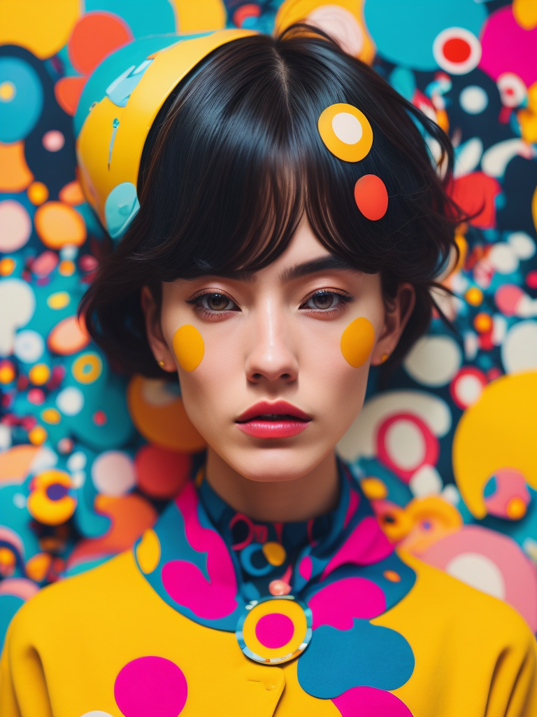 Glazier woman by Jimmy Marble and Takashi Murakami