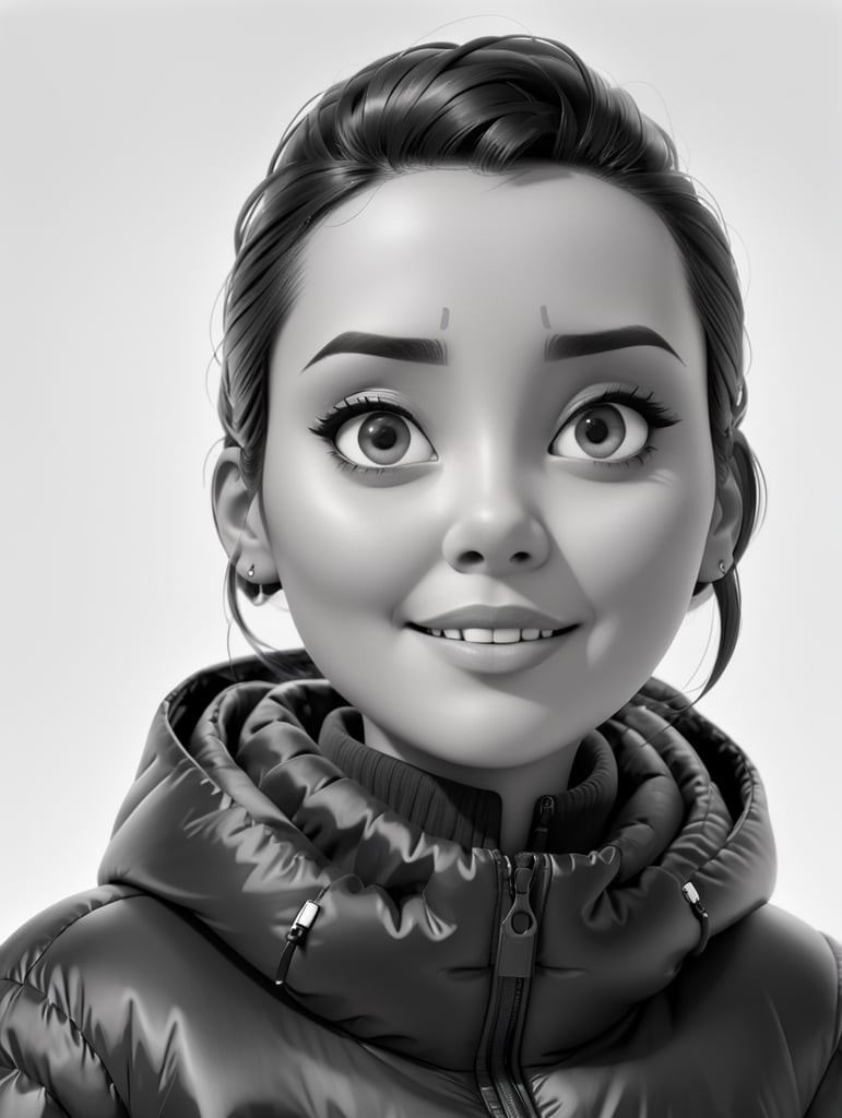 Premium Free ai Images | black and white portrait of women designer ...