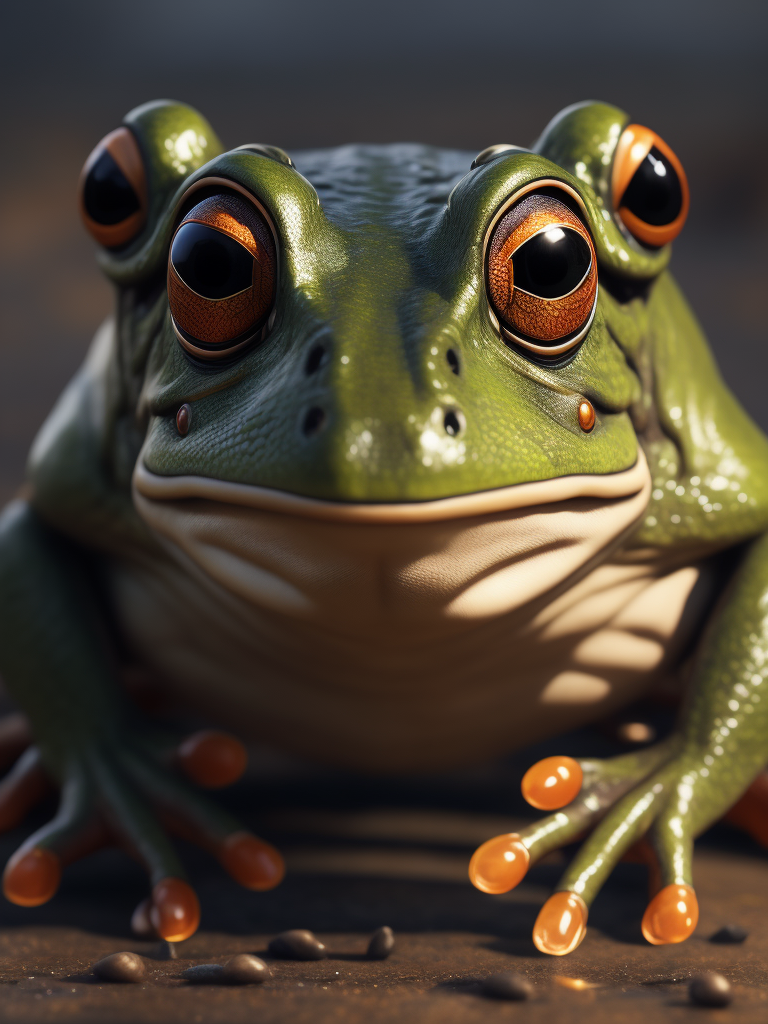 frog, lots of ultra realistic Ultra HD