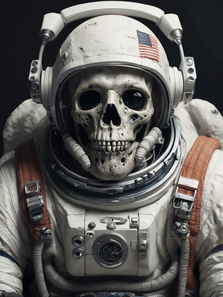 realistic dead astronaut