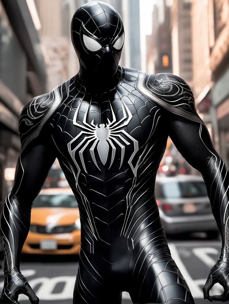 symbiote spider-man suit
