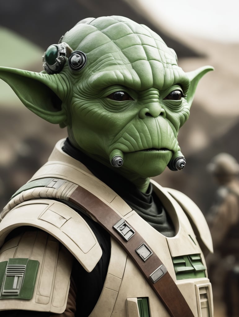 green nautolan starwars character