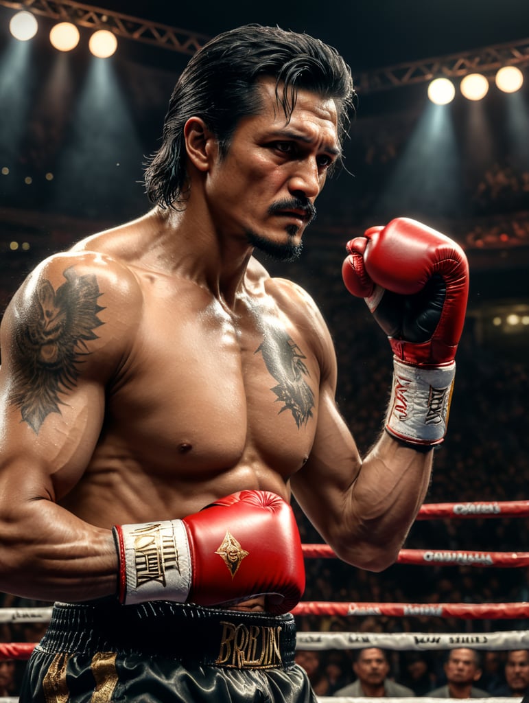 Robin Padilla boxing