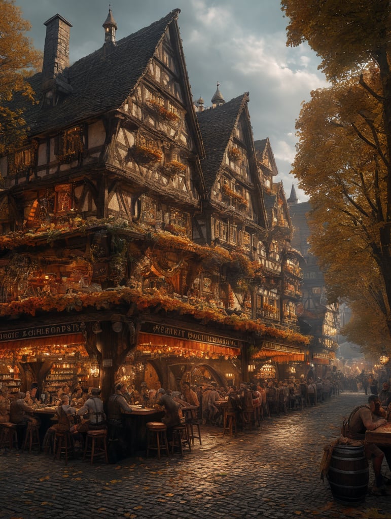 Happy Octoberfest postcad