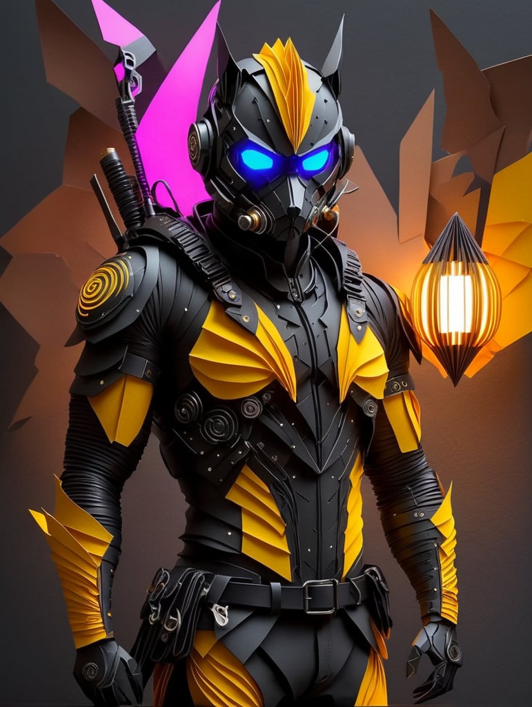 leather, metal, rock, cyber punk, neon, fluorescent color