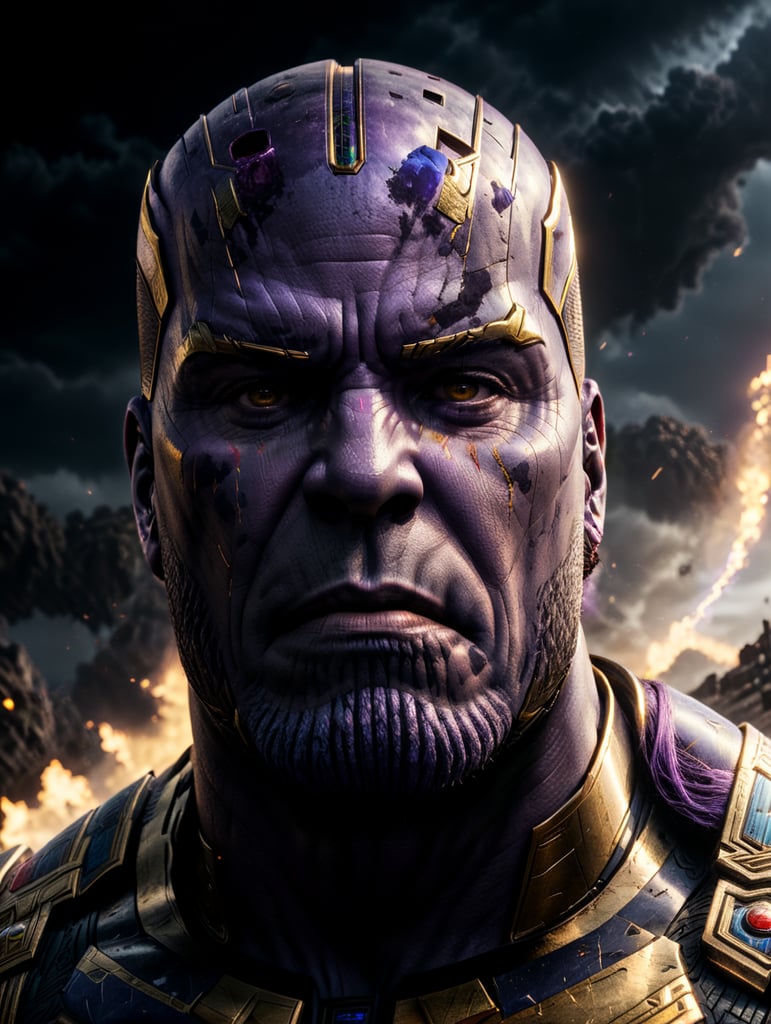 thanos as a human being