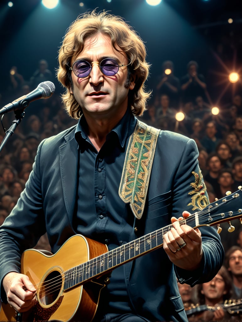 John Lennon in concert