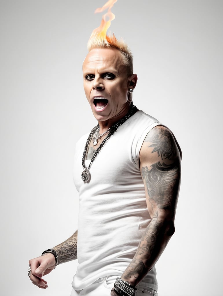 Keith Flint The Prodigy - Fire-starter