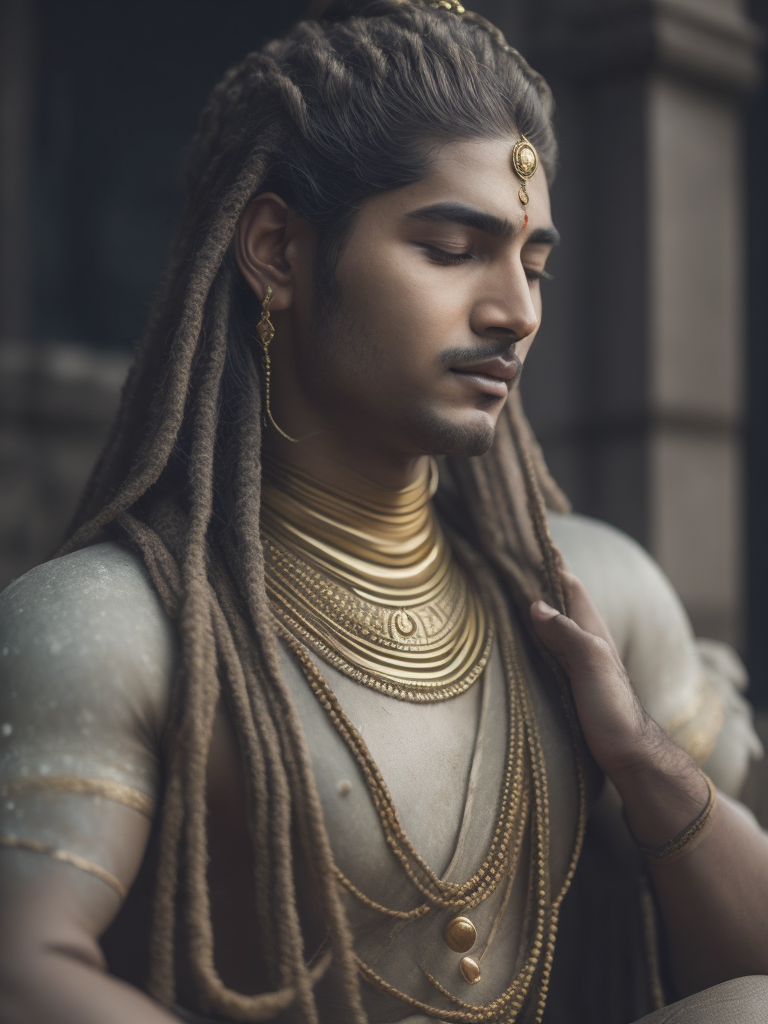 शिव ध्यान करते हैं