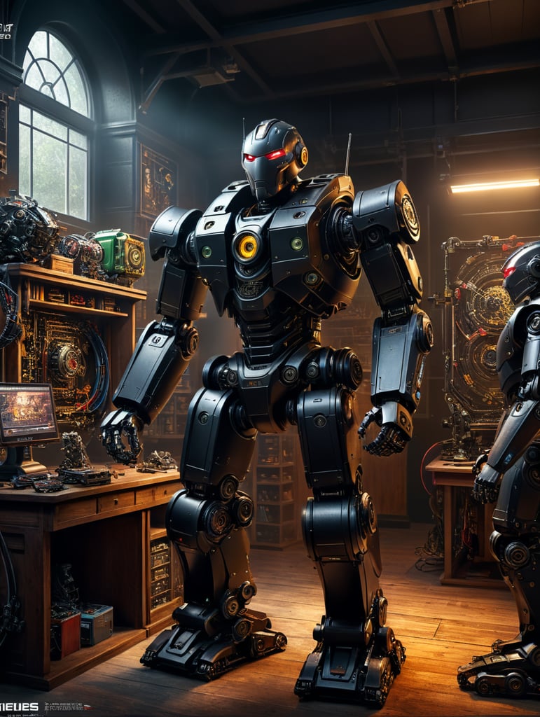 sa fie un pliant despre clubul scolii de robotica