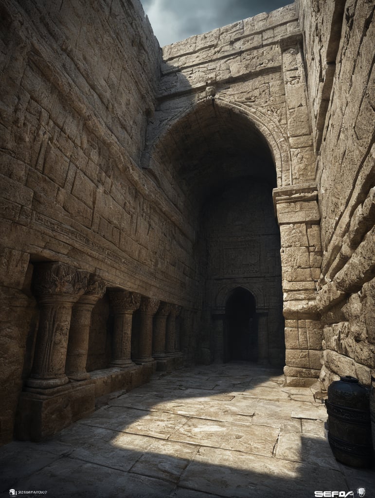 limestone wall style of Sefad Israel