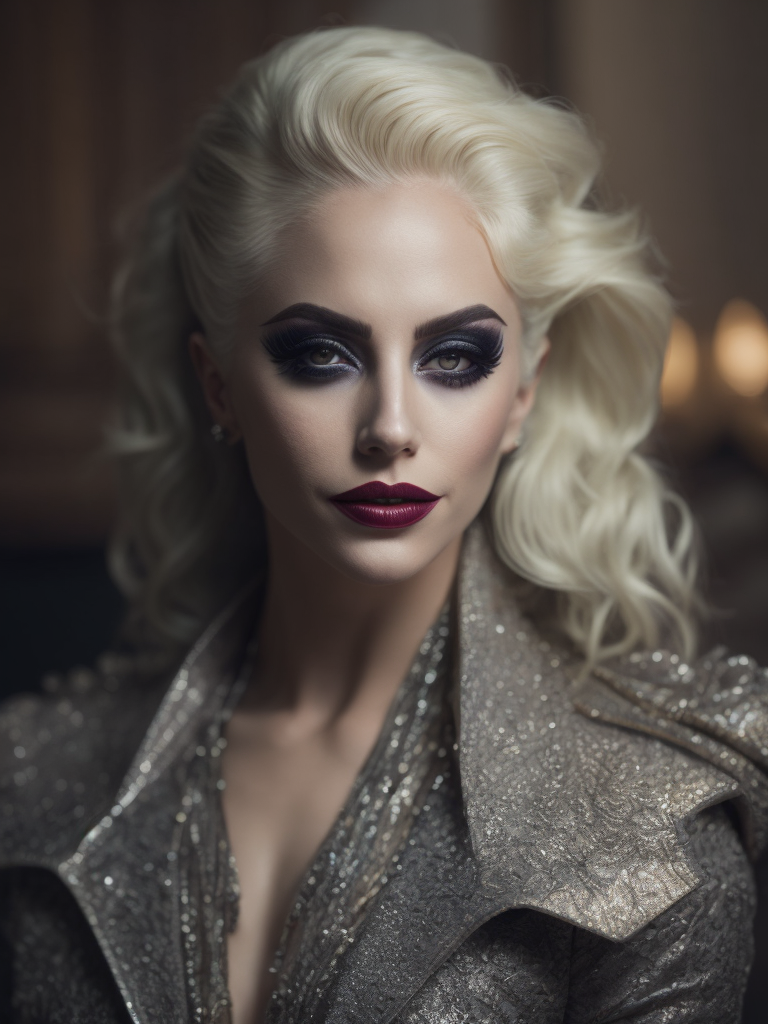 Lady Gaga's dresser and its connection to the Joker character