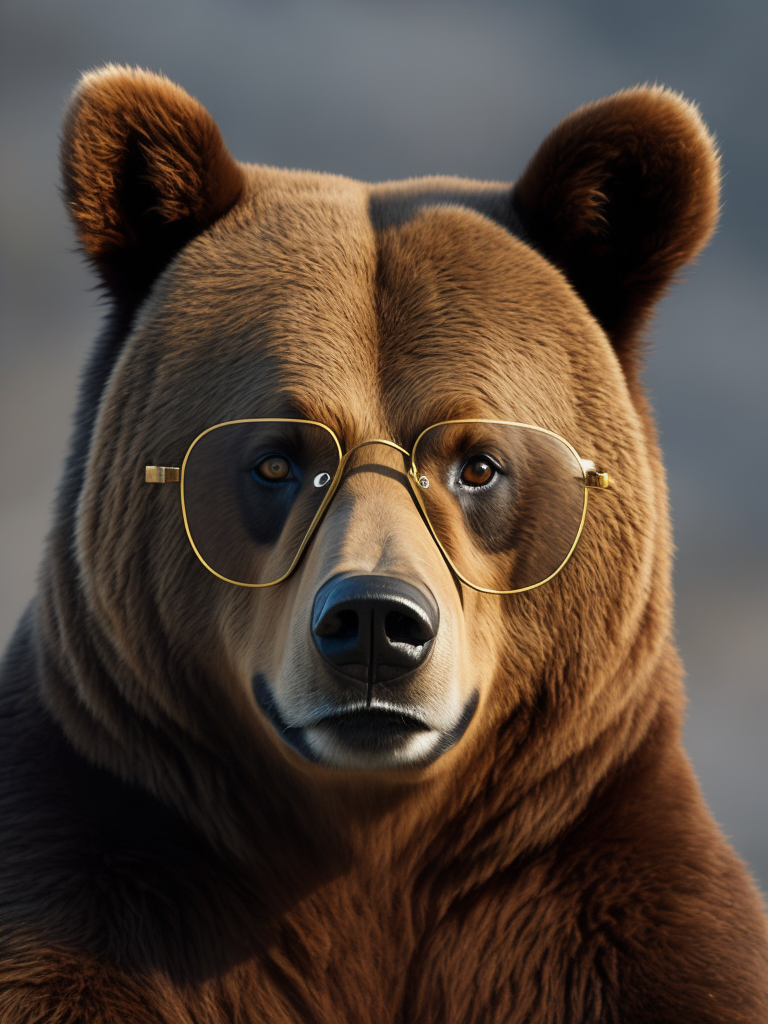 bear with glasses