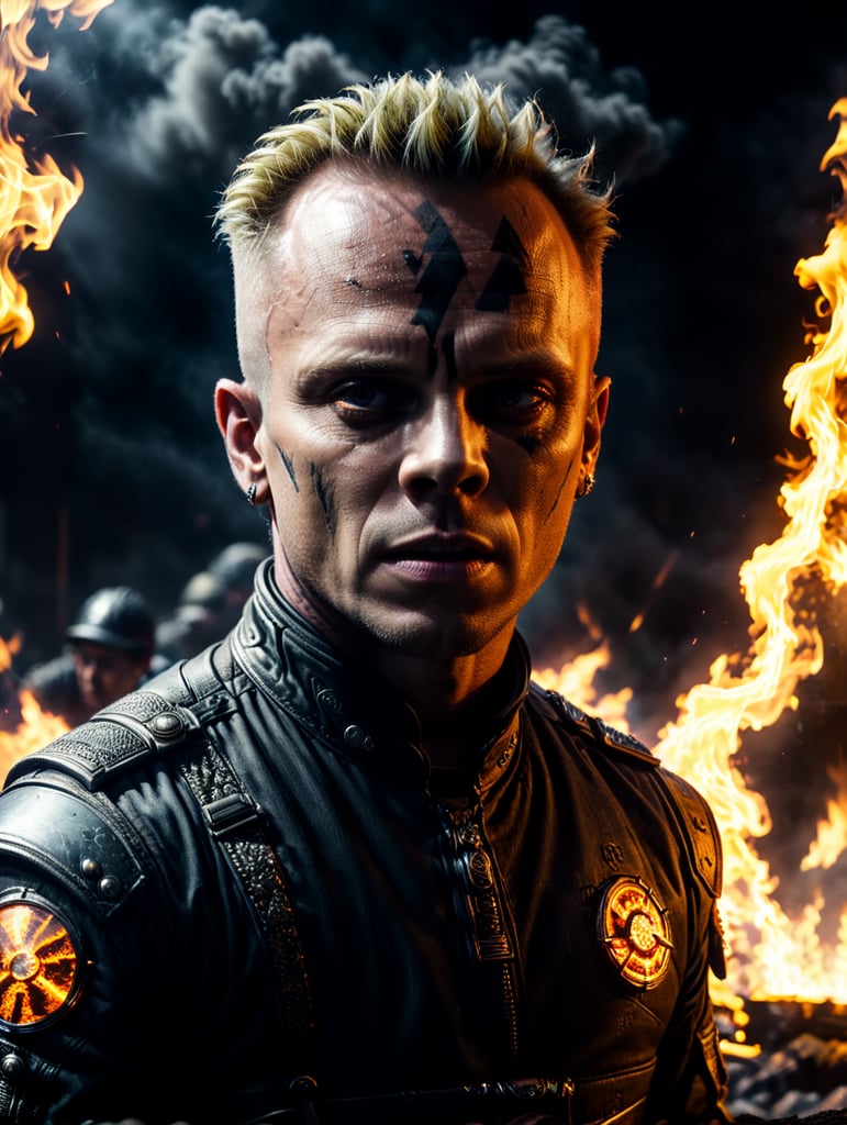 Keith Flint The Prodigy - Fire-starter