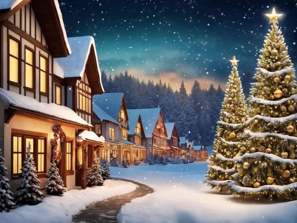 Christmas overlay image, background, realistic