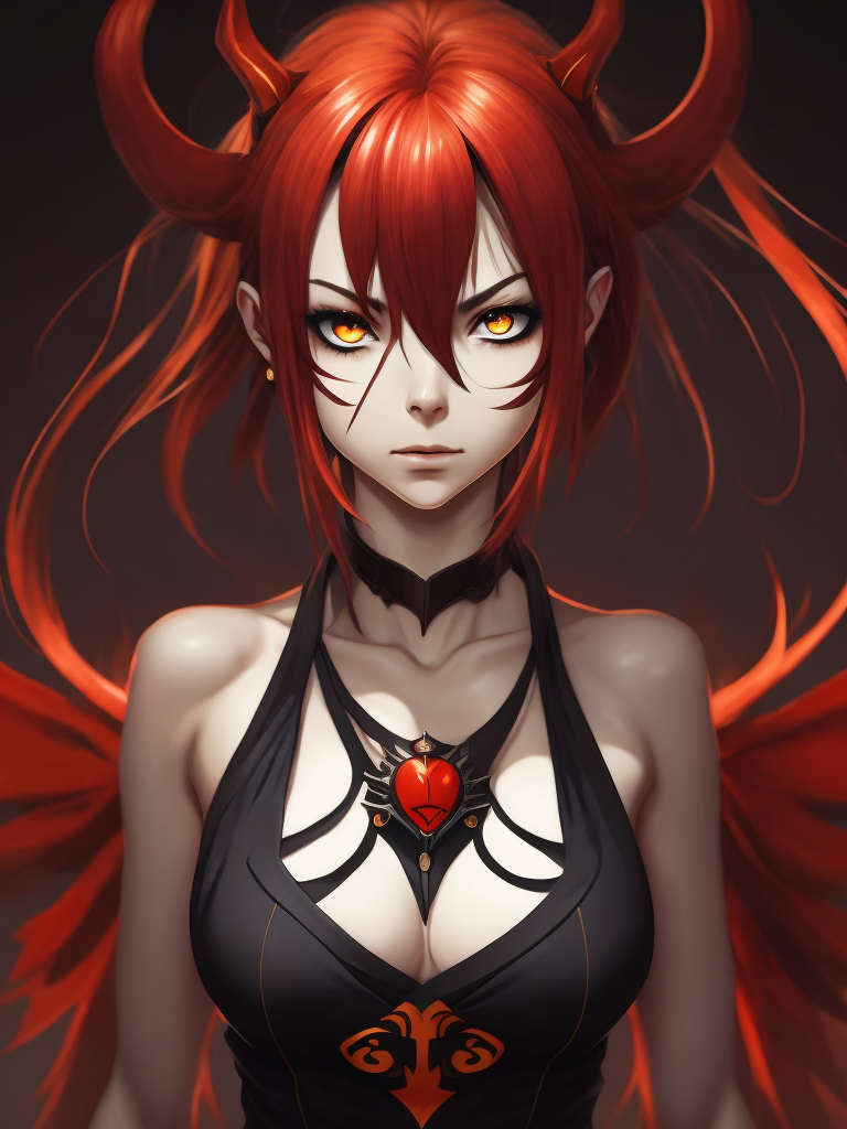 anime demon girl