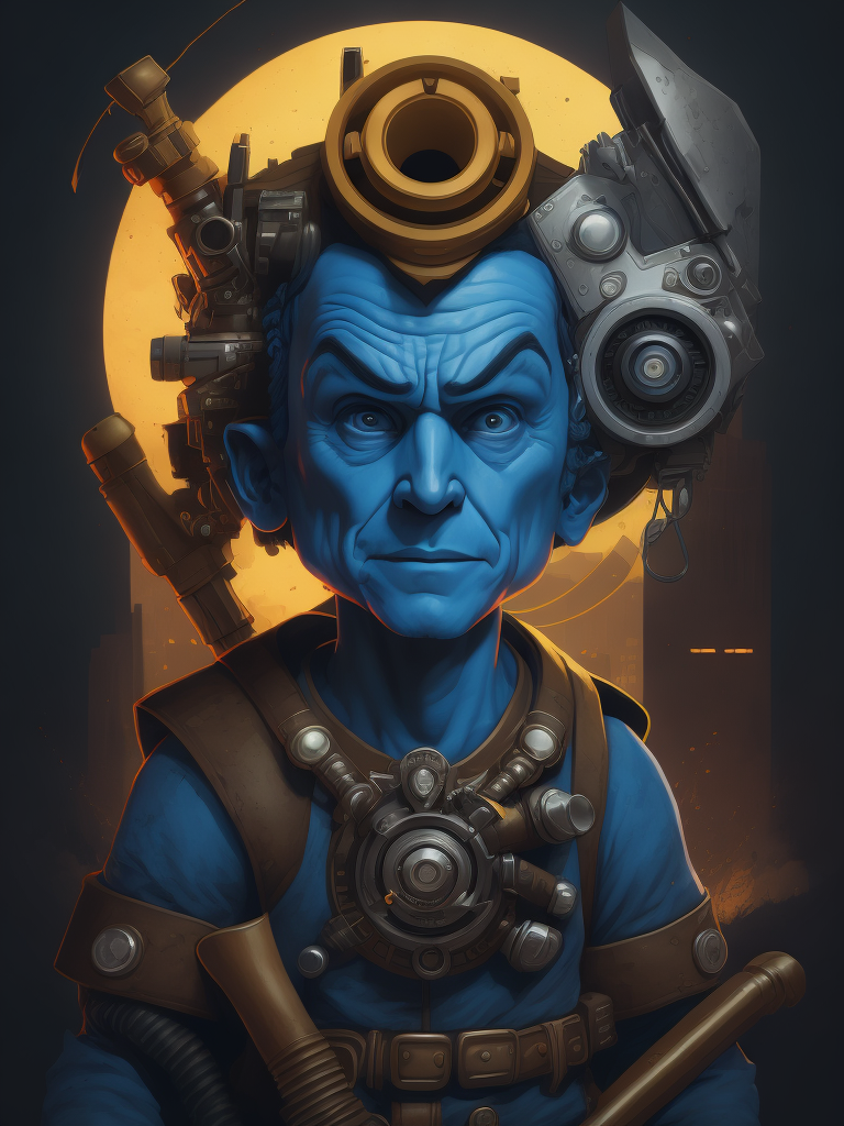 we need to design a cartoon 4 character mascots, in 2d vector art named Blue Giant. This character is mainly used by electricians, plumbers, woodworkers, and gardeners. . The character needs to conform to workers' characteristics, which helps enhance users' awareness of Our brand and generates good memories.