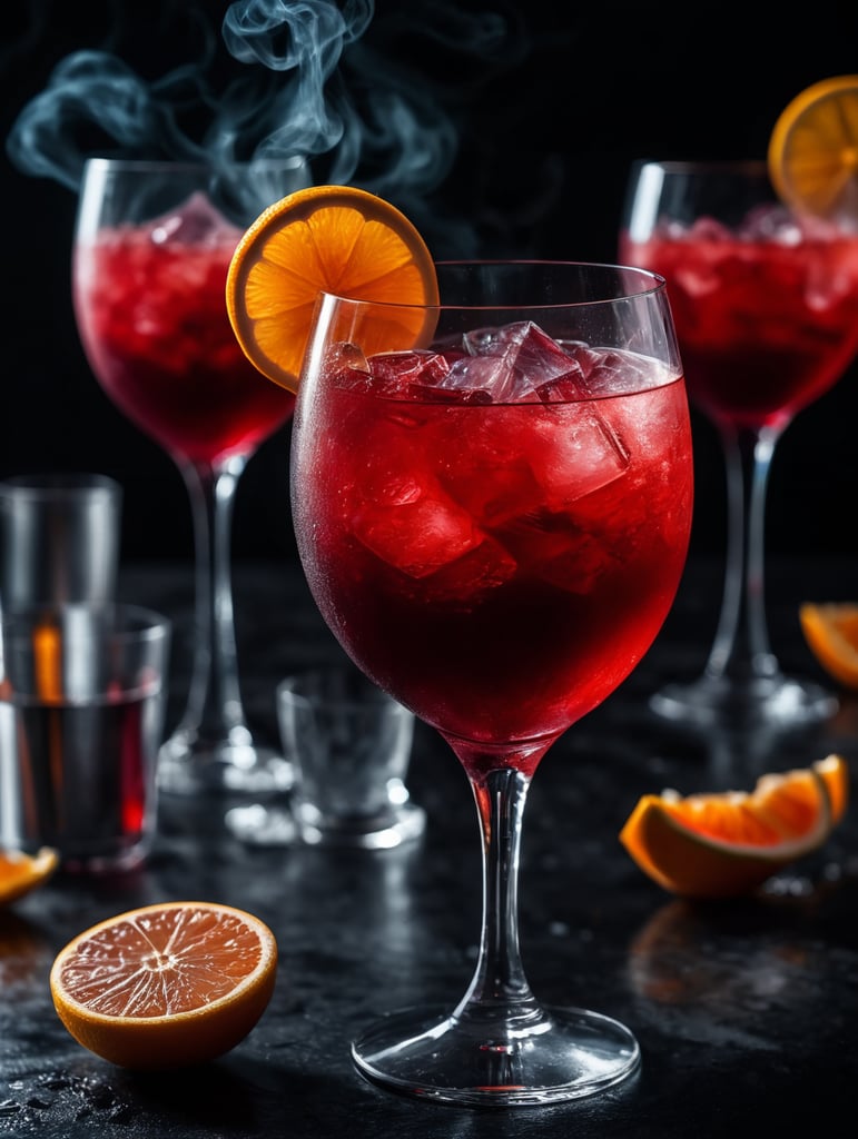 Cocktail bloody mist