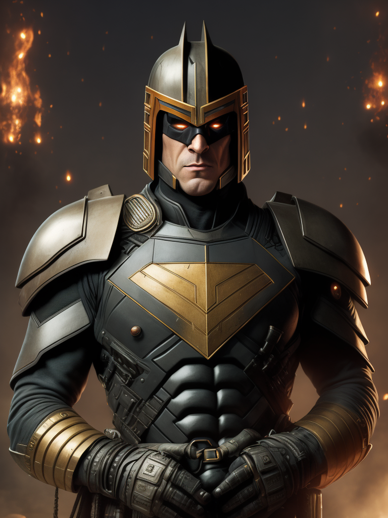 2000ad judge dredd comic style