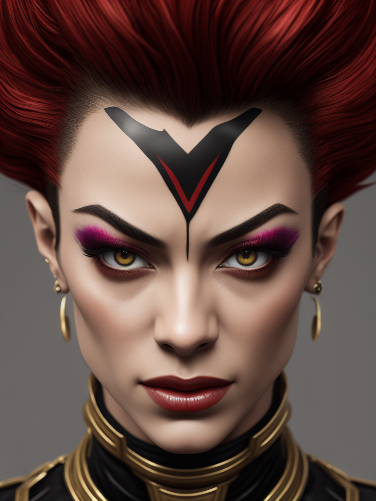 realistic hisoka from hunter x hunter as a mortal kombat character