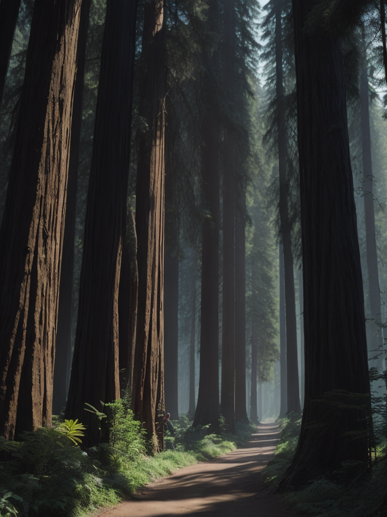 Redwood forest