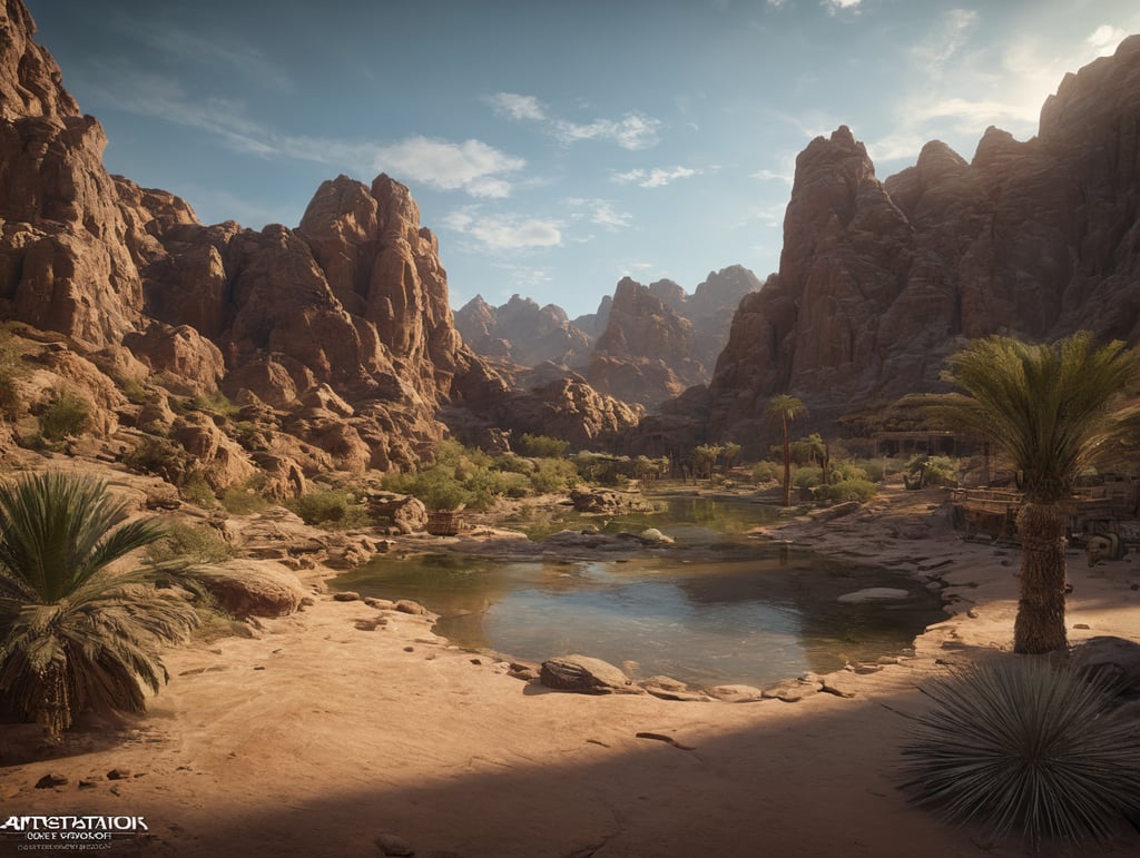 desert oasis