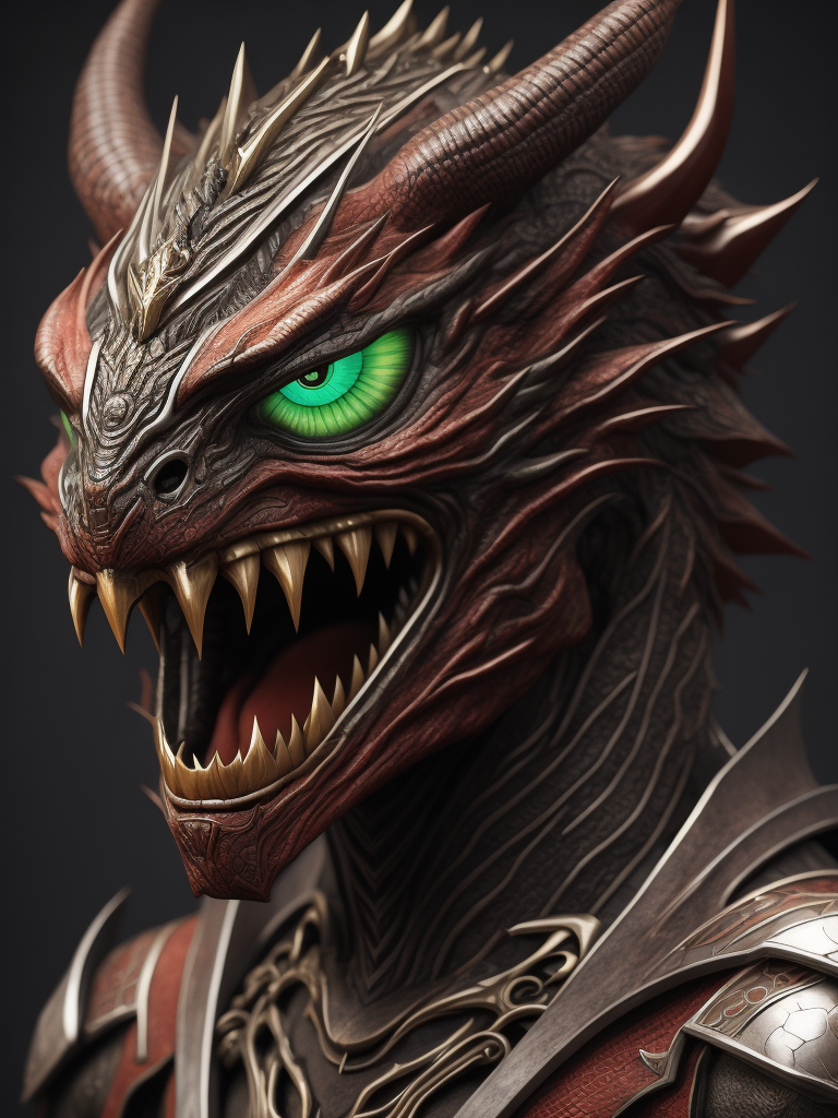 Close up image of Lord Zedd as demon creature, made in 3d, dark and intricate, devilcore, magewave,gamer's paradise demon ethereal d3d9, in the style of hyper-realistic sculptures, close-up intensity, unreal engine 5, hyper-realistic details, airbrush art, 32k uhd, intricate use of hatching, dragon art