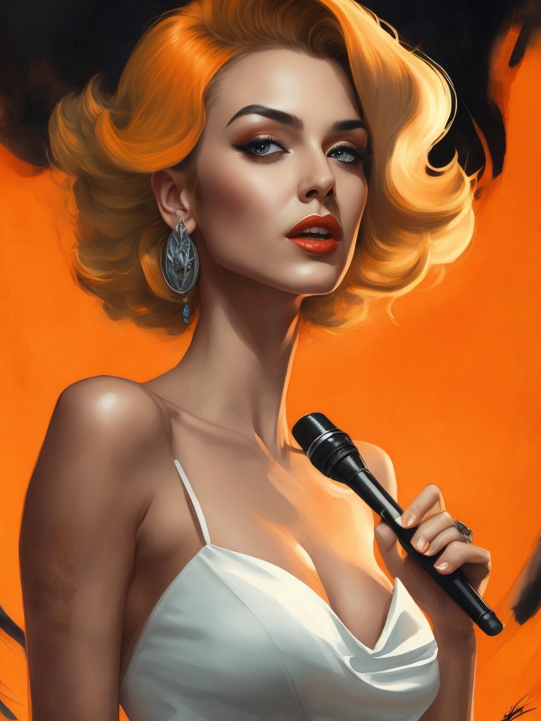 marilyn monroe, white dress, on the stage, holding  microphone, old comics book,  (stephen ditko style). (((pencil drawing))), sketch, outlined, (((black and white))), illustration, graphics, not ugly, correct anatomy, realistic, perfect lines