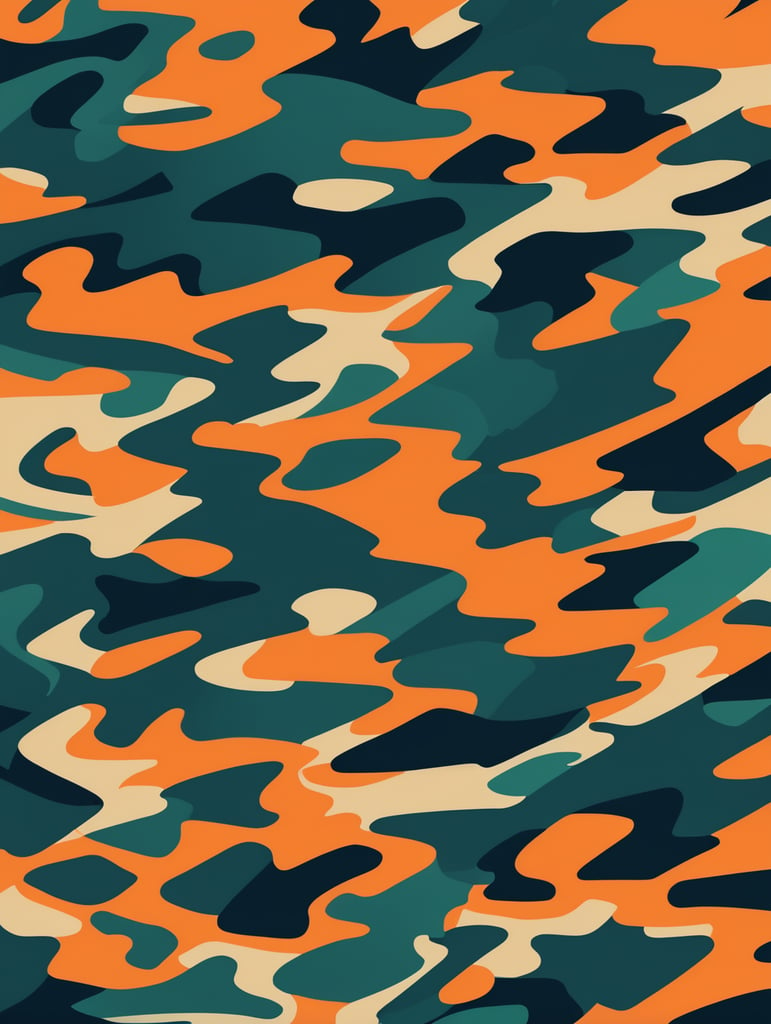 camouflage pattern, vector art, modern