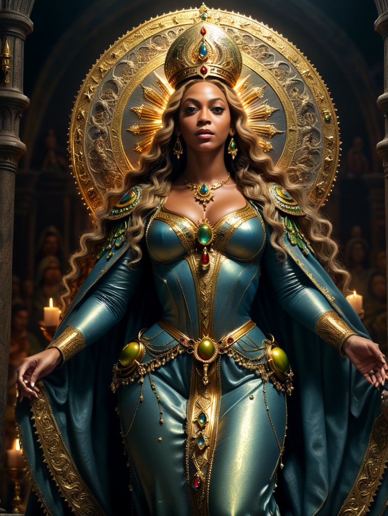 beyonce as the virgin mary