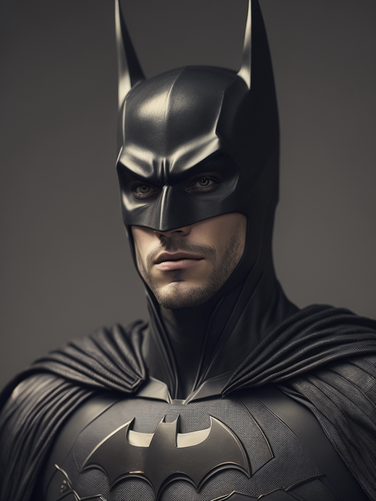 Portrait of Batman by Vasily Vereshchagin