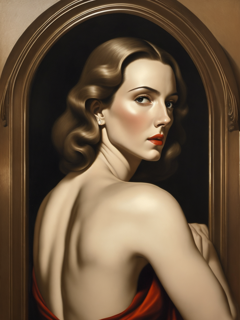 The Last Human on Earth by Tamara de Lempicka