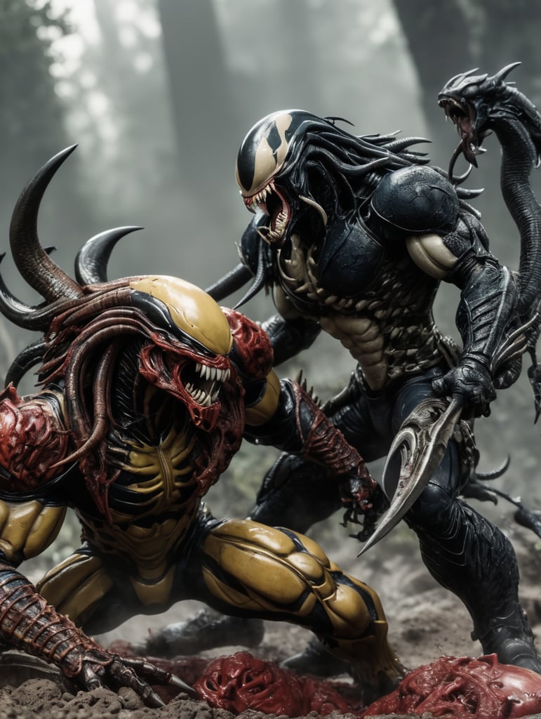 alien carnage vs venom predator