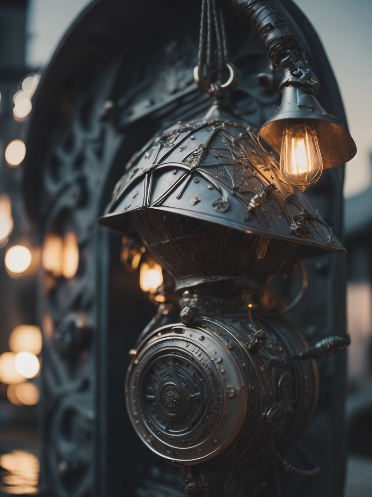 Close-up of Sampo which is a magical device or object described in many different ways that was constructed by the blacksmith Ilmarinen and that brought riches and good fortune to its holder in all its glory, shining with untold power, intricately detailed, cinematic lighting