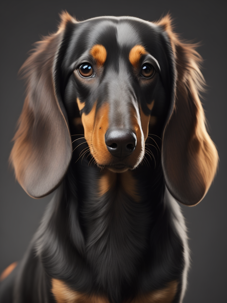 long-haired dachshund
