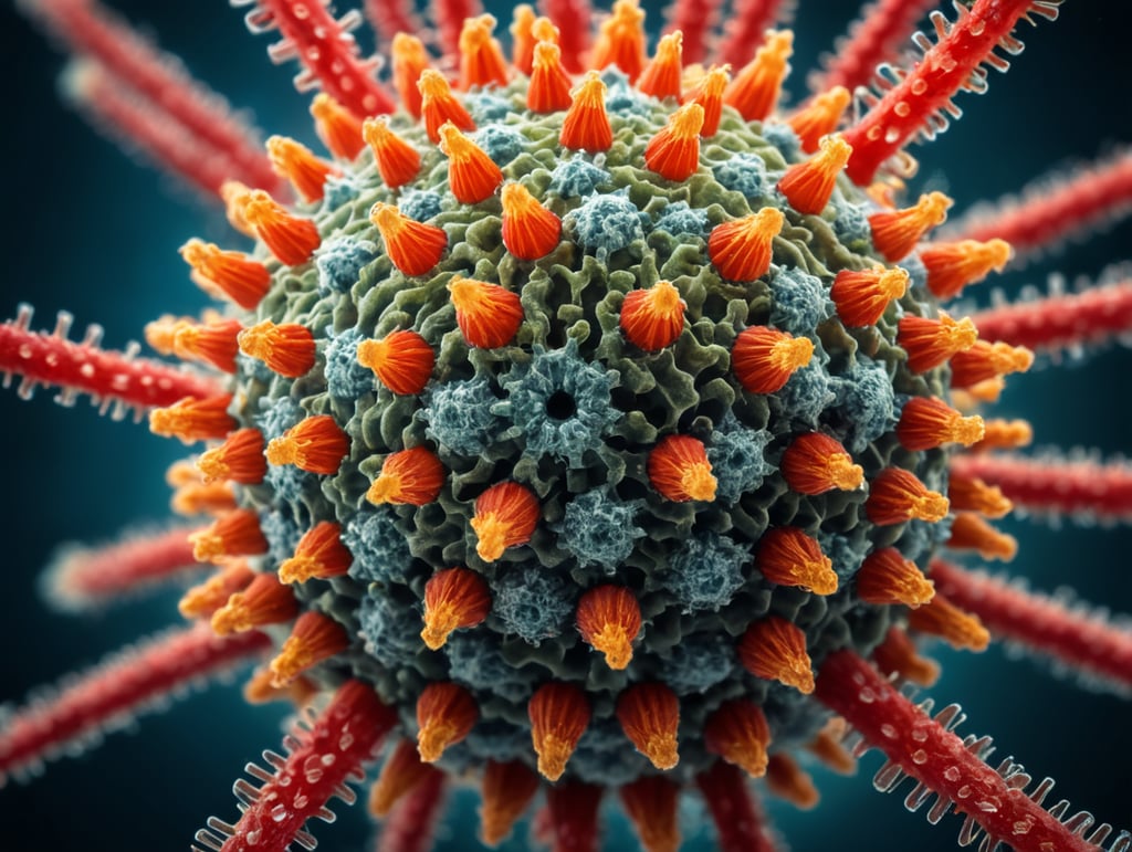 coronavirus, how is the coronavirus looks like, macro photo, covid-19,