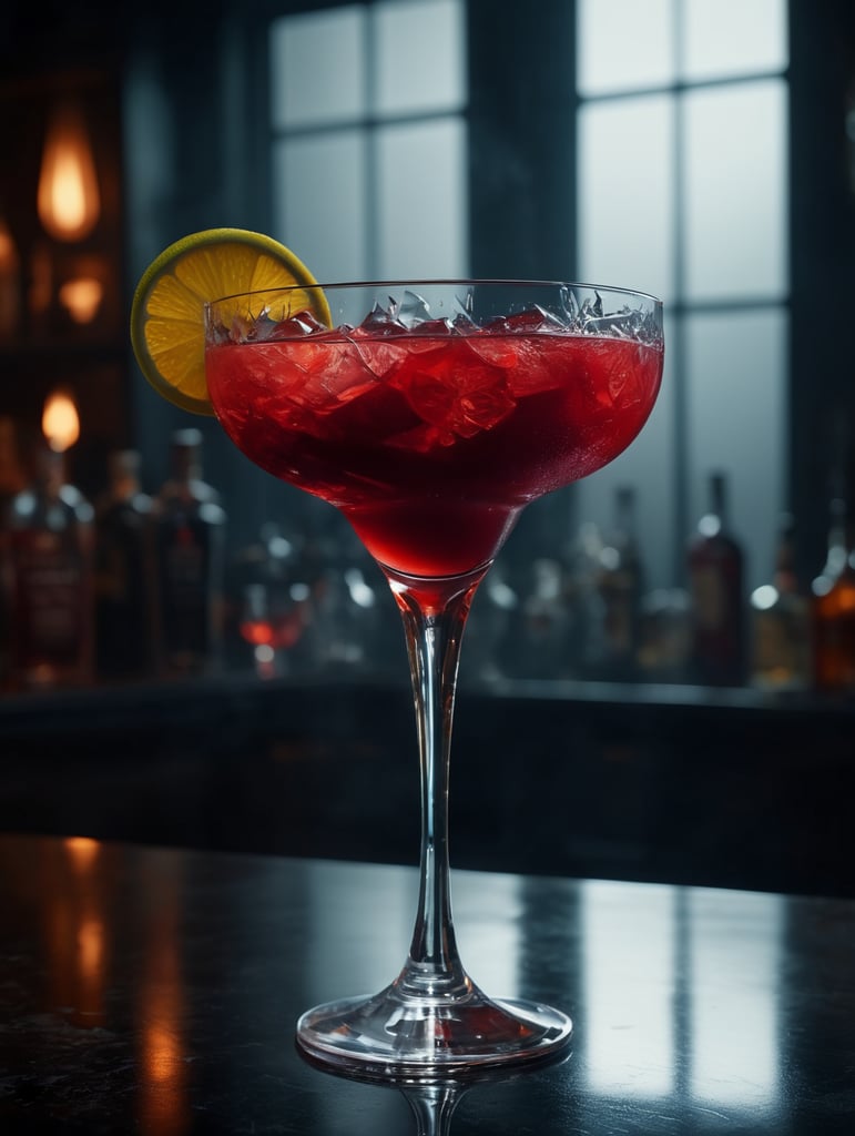 Cocktail bloody mist