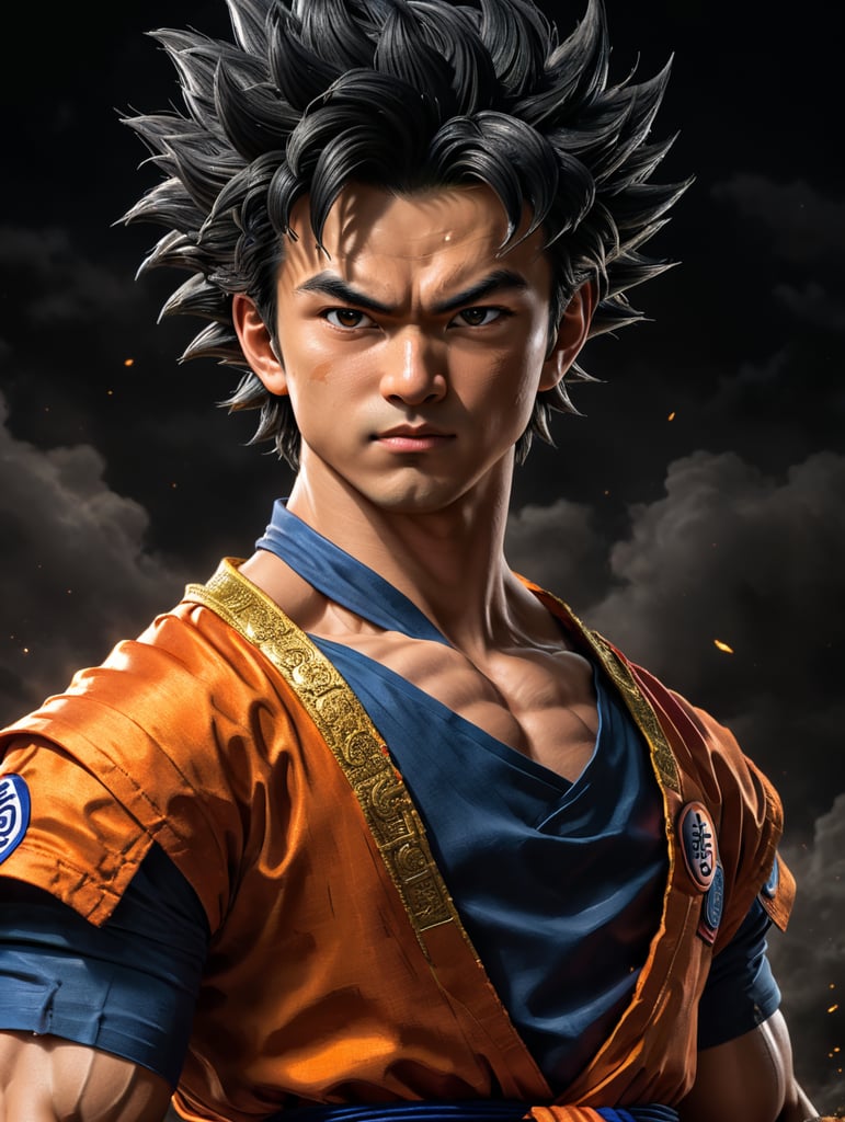 Son Gohan, is Goku's eldest son with Chi-Chi, who first appears at the age of four, Dragon Ball